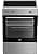 Beko FBE69100X – Freestanding Cooker 60 x 60 cm, Induction Hob 4 Zones, Multifunction Oven 72 L, Class A, Rustless, HidroClean