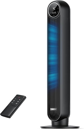 Ventilador de pie de torre para verano
